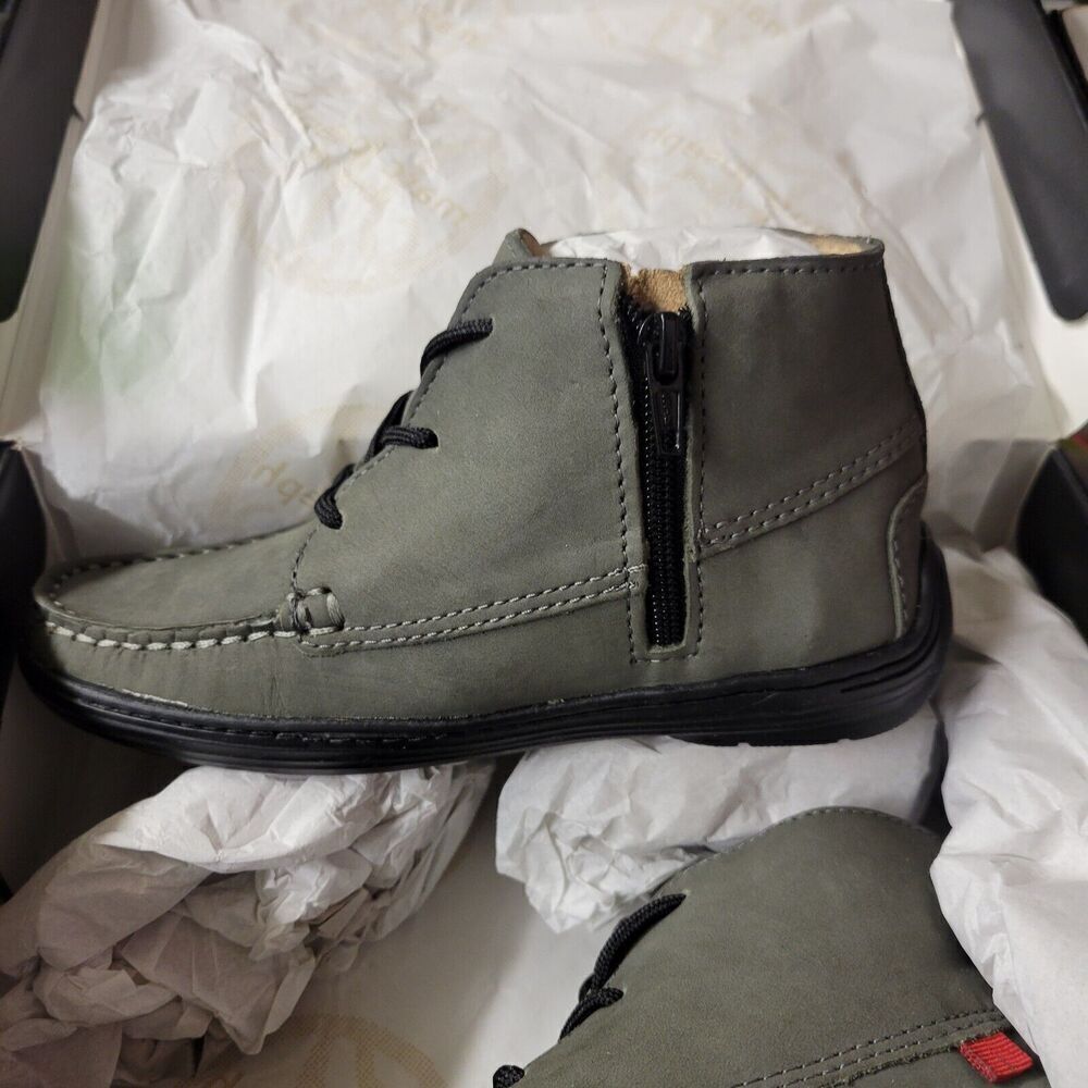 Marc Joseph New York Size 12.5 Kids (3 Pair) Nubuck Leather Boots Bundle - Picture 3 of 4